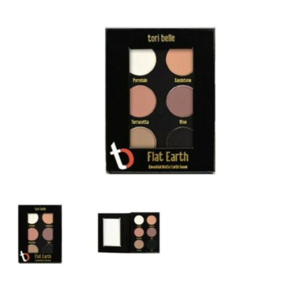 Tori Belle FLAT EARTH Eyeshadow Palette BRAND NEW and Sealed.